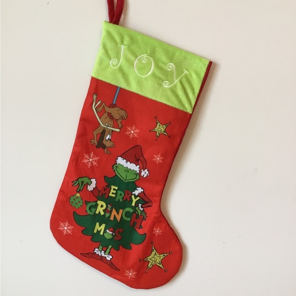Christmas Stocking “JOY” Large 18” For Stocking Stuffers! - Picture 1 of 2